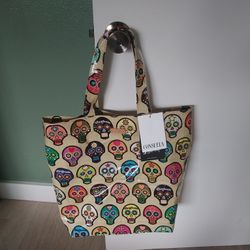 Consuela Sugar Skulls Tote Bag