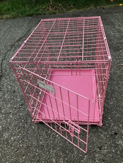 MidWest iCrate Pink Wire Dog Crate