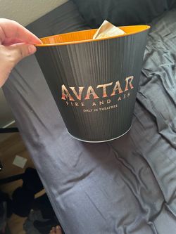 Avatar Fire and Ash Popcorn Bucket