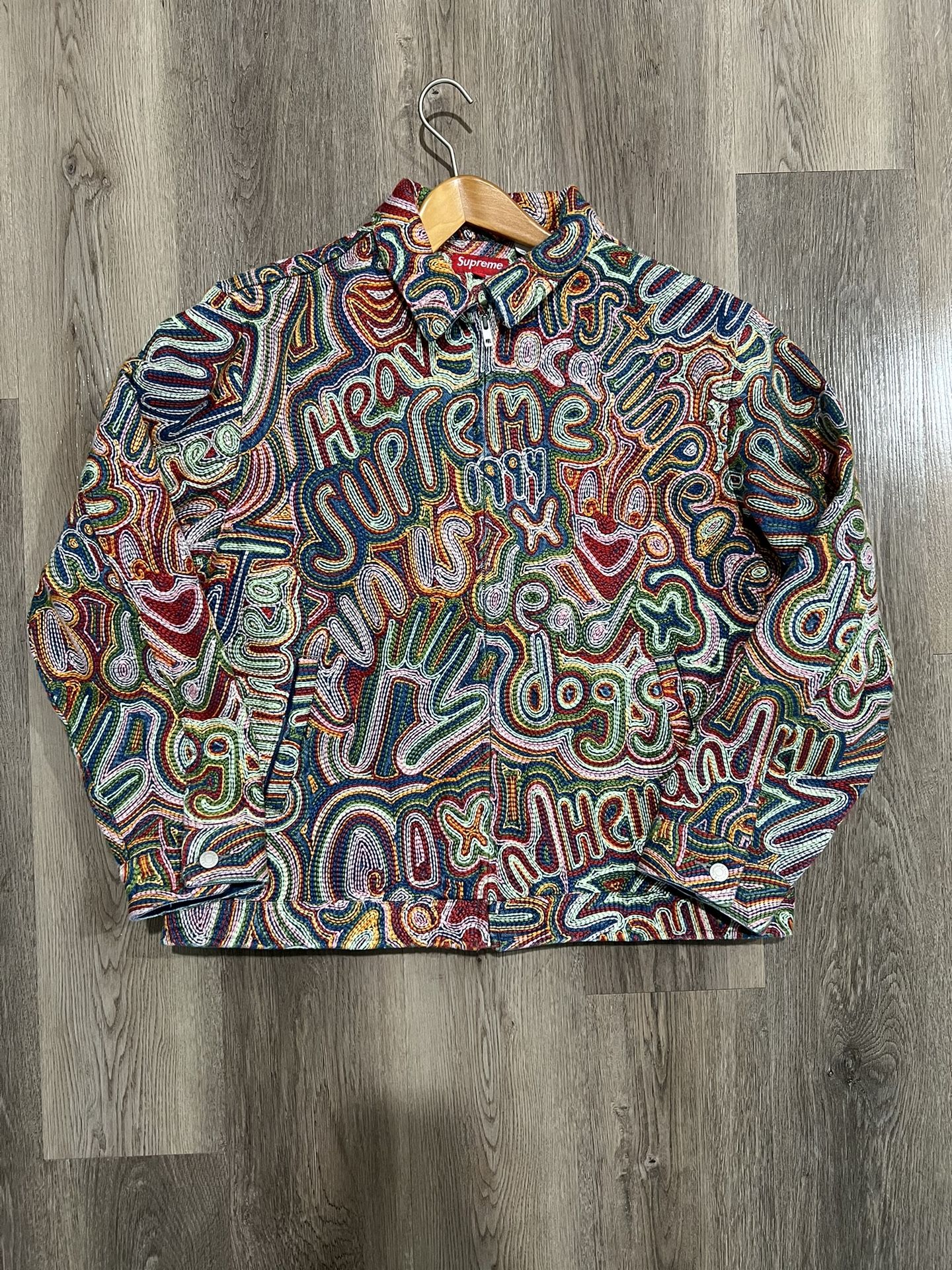 Supreme Chainstitch Denim Jacket Sz XL