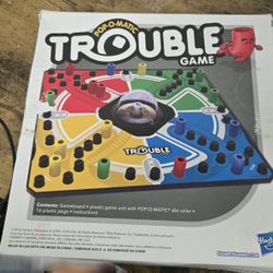 Trouble Board Game, Hasbro Family Game for 2 to 4 Players, Teacher School Supplies for Kids, Ages 5+