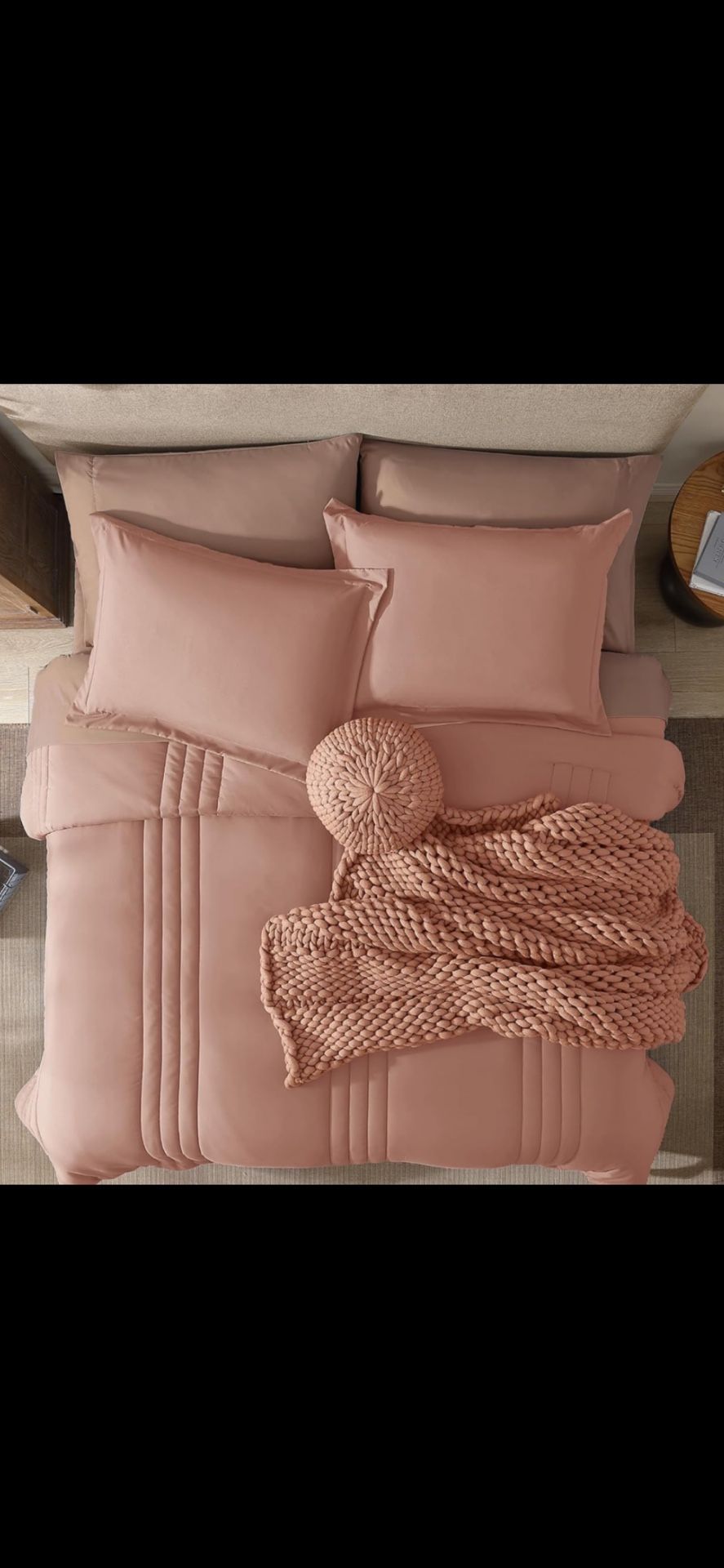 Comforter Set Queen 7pcs