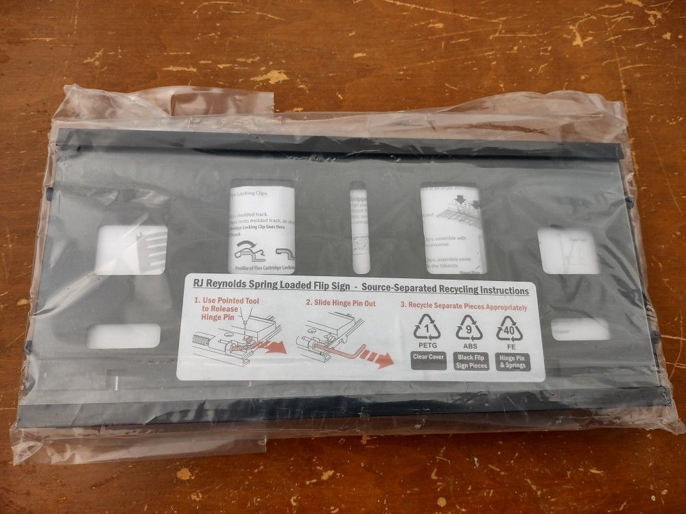 New Case Of 20 Flip Signs