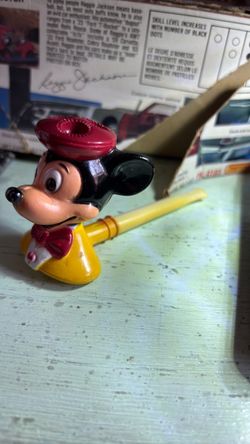Vintage Mickey Mouse bubble pipe 1960