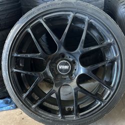 2 Sets Of Wheels And Tires 