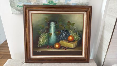 Oil painting- fruits
