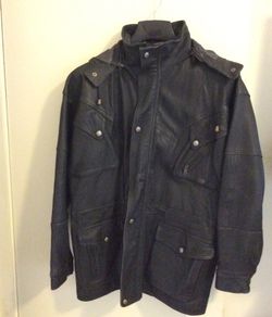 Leather women jacket