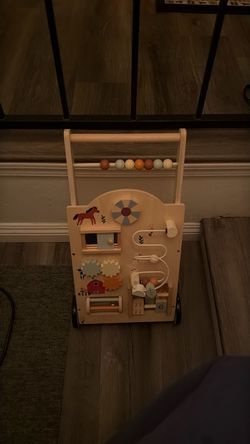 Wooden Baby Activity Walker Toy