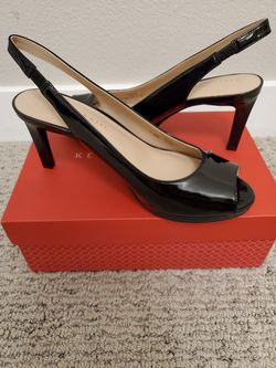 Black heels size 7
