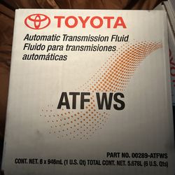 Toyota oem trans fluid