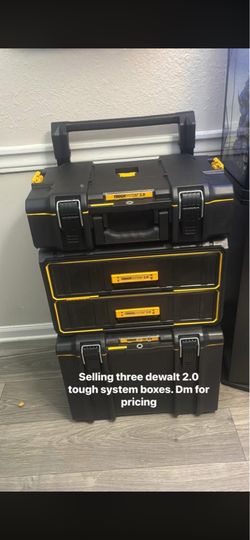 Dewalt tool boxes
