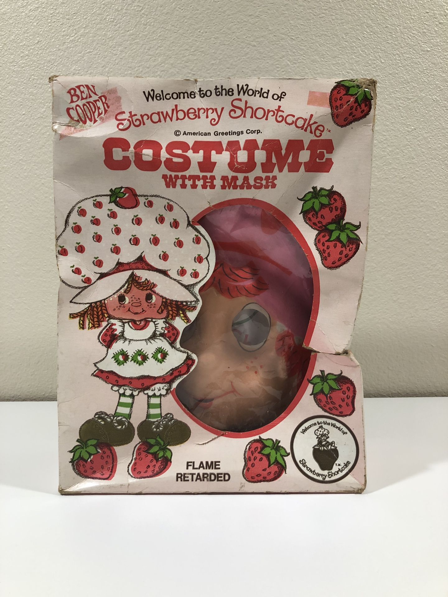 Vintage Strawberry Shortcake Costume 1980s