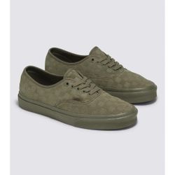 Vans Mono Checkerboard Olive Green sz 10.5