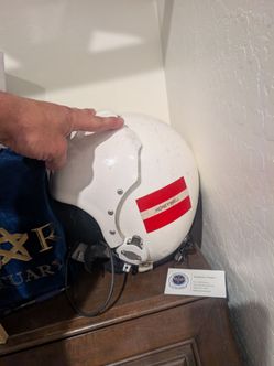 Fighter pilot helmet