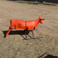 Heel-O-Matic Super Slider Roping Dummy – Sled Style