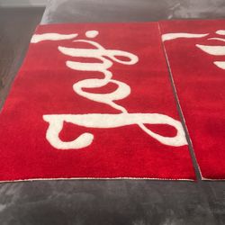 Pair Is Christmas rugs