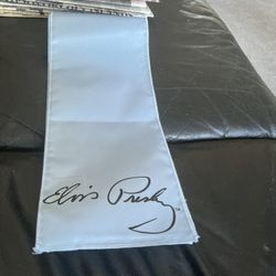 Elvis Autographed scarf