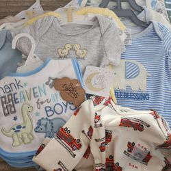 Baby Clothes And Bibs