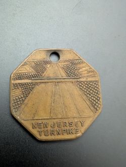 1951 Opening Of The NJ Turn Pike Rare Token