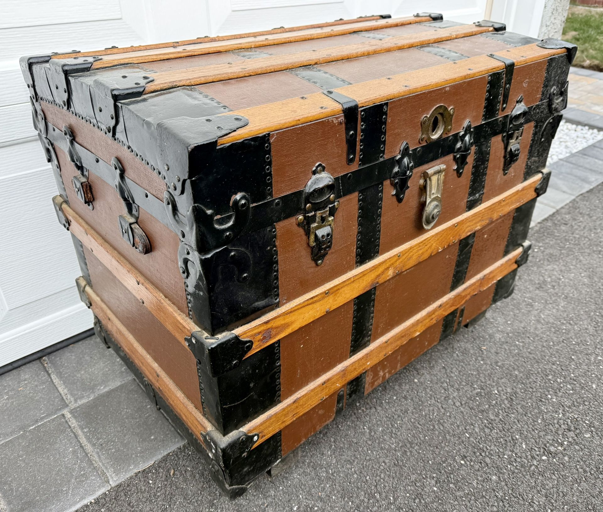 Bacharach & Sons Antique Theatrical Trunk