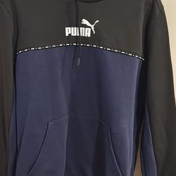 Puma Meduim Black/blue Sweatshirt 