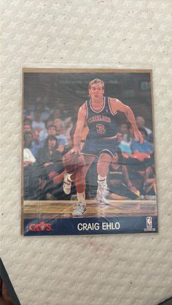Vintage 1990 NBA Hoops oversized trading card