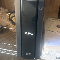 APC Back-UPS Pro 1500, Battery Backup 