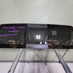 2007 To 2014 Silverado Or Sierra SLIDER BACKGLASS
