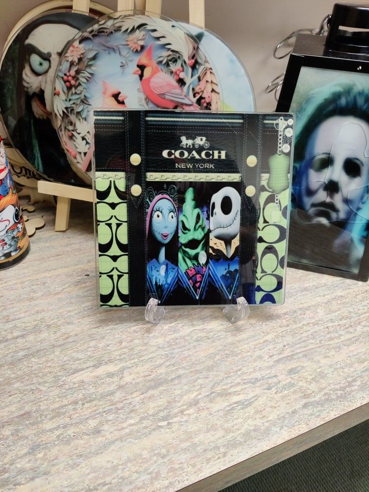 Jack And Sally Cutting Board