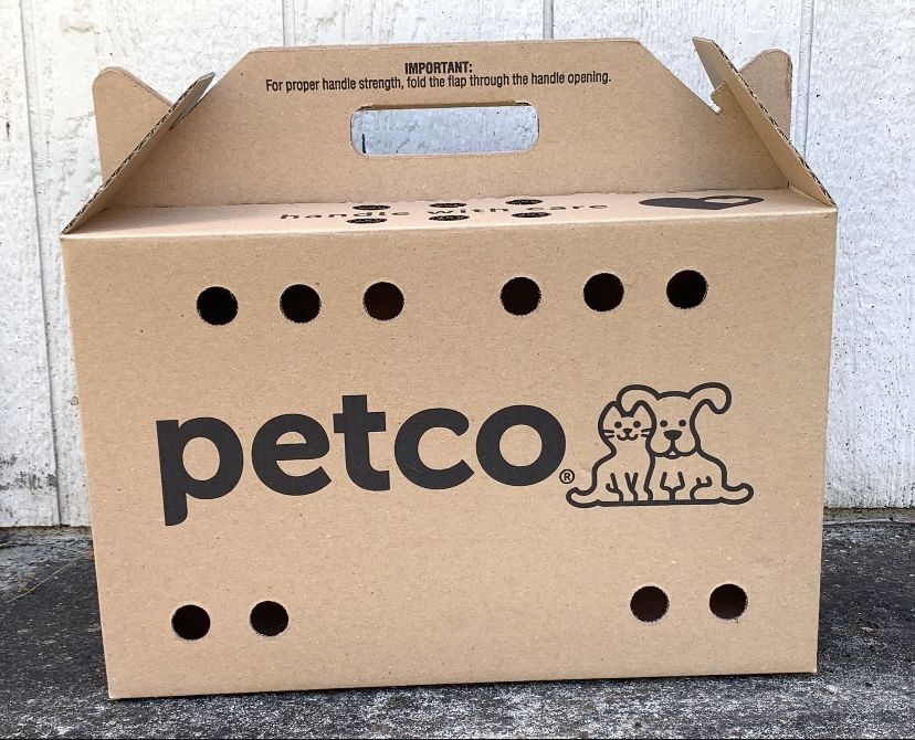 Petco Cardboard Pet Carrier