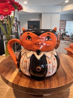 Johanna Parker Transpac Halloween Devil mug
