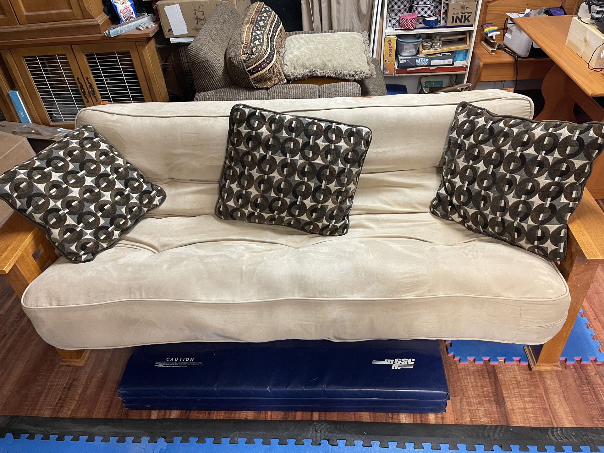 All Solid Wood Futon