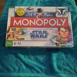 Star Wars The Clone Wars Monopoly 