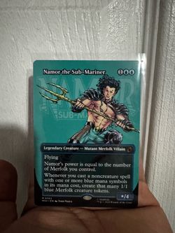 Marvel x MTG Namor Borderless Non-Holo
