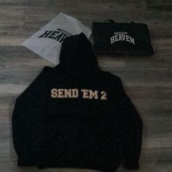 heaven sweater brand new still have the bag size xs fits like a s