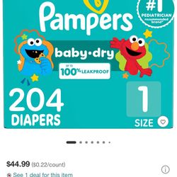 New Box Pampers