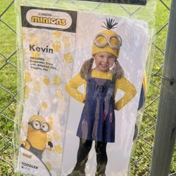 Toddler 5t-6t Minion Kevin Costume 