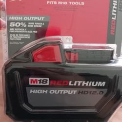 Milwawkee  M18 Red Lithium