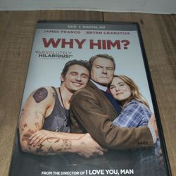 Why Him? On DVD With James Franco Comedy. Packaging has some wear from age and use. Sold as is.

