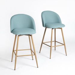 Open Box Homy Casa HASEEB Counter Swivel Barstool "18.31 x 19.88 x 37.01 in" for Kitchen Island or Bar