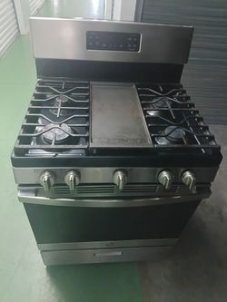 G.E Stainless Steel Gas Stove