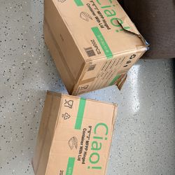 Take-out containers, 2 packs of 200 pieces, 9x6 inches, 29 oz