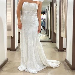 Ivory Lace Wedding Dress 8