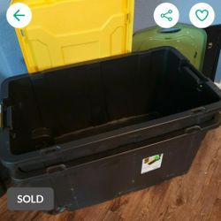 Sterilite 40 Gal Industrial Wheeled Tote