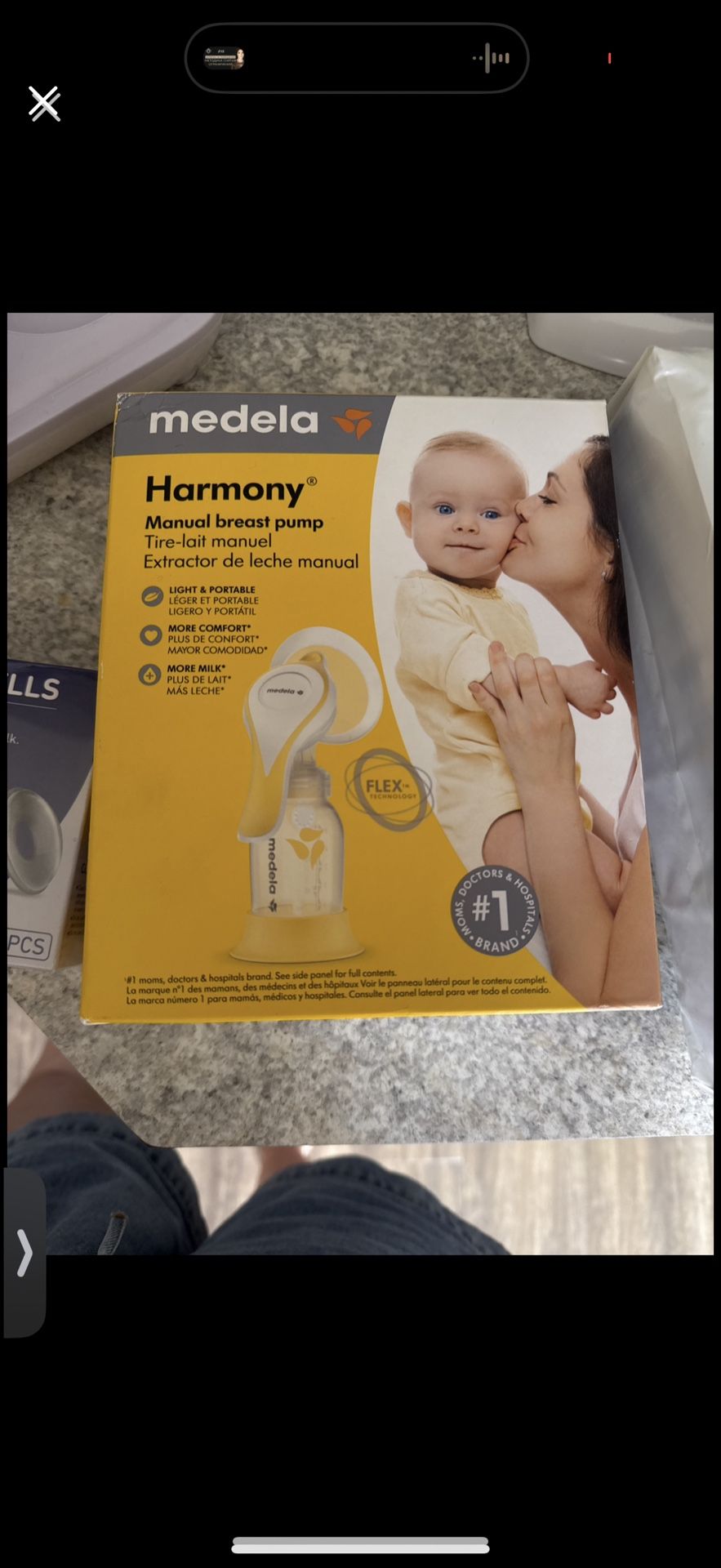 Baby Essentials β New, Unopened πΌ Medela Harmony Manual Breast Pump β lightweight, portable, with Flex technology for more comfort and milk expressi
