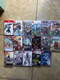 Nintendo Switch Games $30 Each One Price Firm