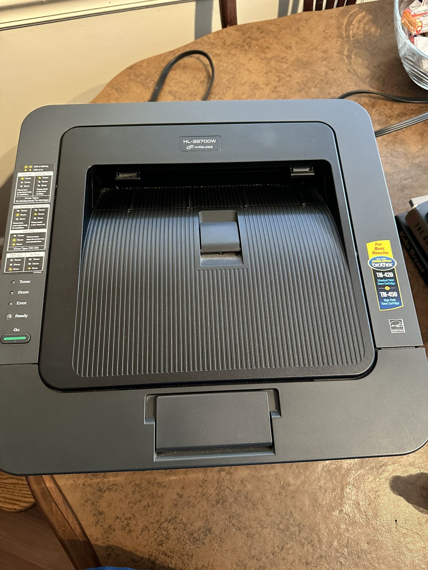 Brother Laser Printer and Toner