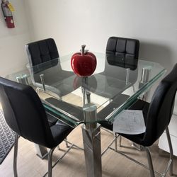 Dinner Room Table With 4 Chairs All New Furniture And Free Delivery 
