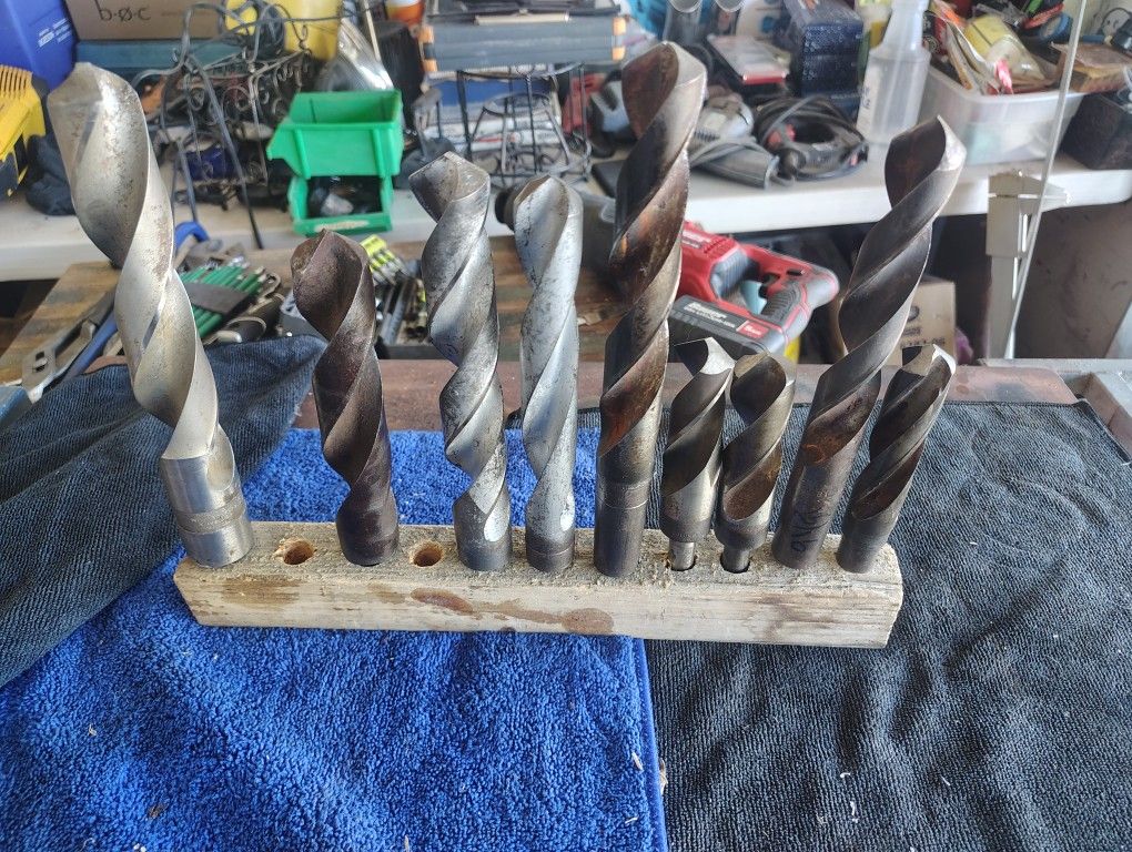 9 Piece Drill Bit Set
