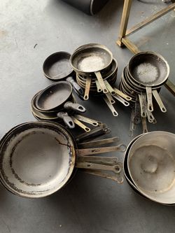 Pot And Pans Small And Medium